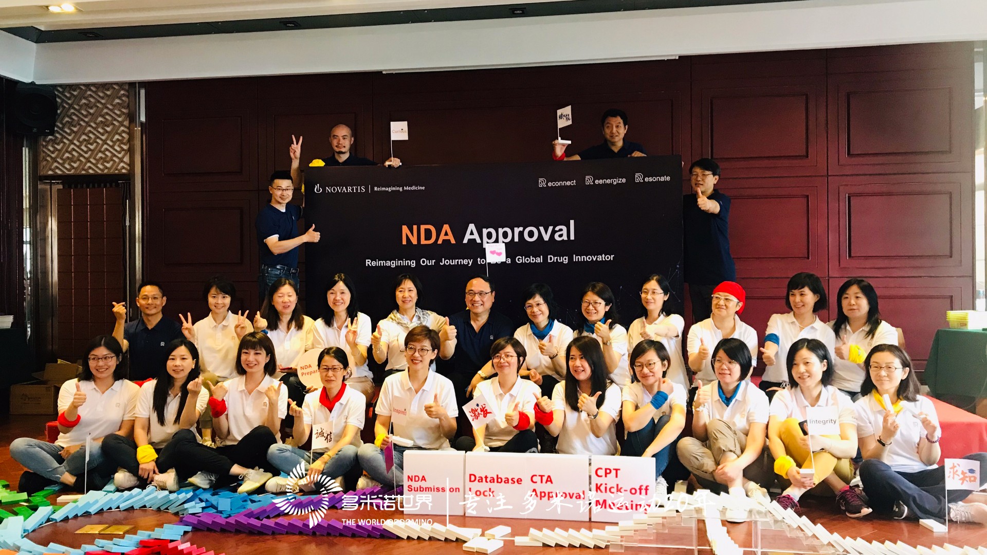 以多米諾骨牌的方式詮釋新藥開(kāi)發(fā)之旅